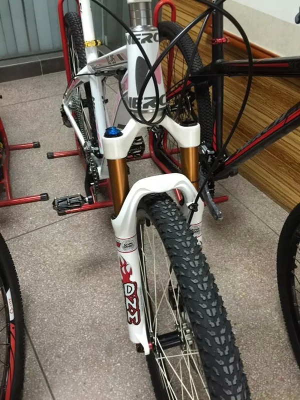 DNM xc trail mountain bike air suspension forchetta XC32, bicicletta air fork viaggio 100-140mm 0