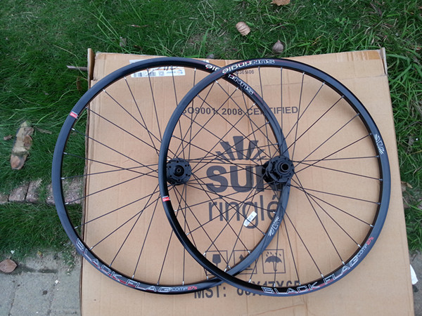 SunRingle Blackflag comp mountain bike set di ruote senza tubi mtb ruote di biciclette set di ruote 1