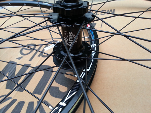 SunRingle Blackflag comp mountain bike set di ruote senza tubi mtb ruote di biciclette set di ruote 2