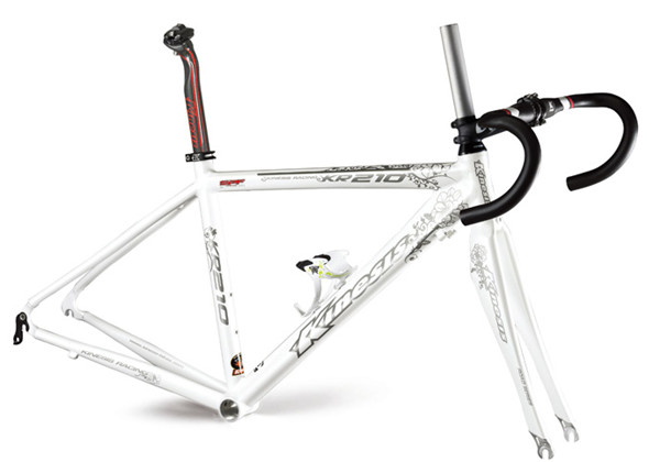 Superleggero telaio per biciclette in alluminio Lady Aero Road Bike Frame+Fork set KR210L Donne 1.4kg 2