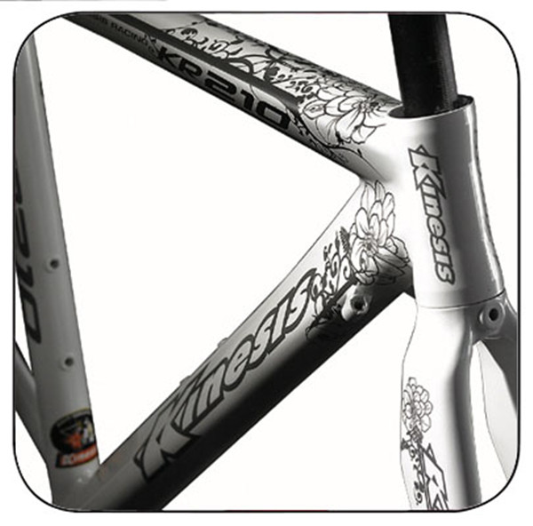 Superleggero telaio per biciclette in alluminio Lady Aero Road Bike Frame+Fork set KR210L Donne 1.4kg 3
