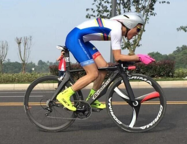KINESIS KT715 TIME Trial Legatura di alluminio Triathlon Aero Corsa su strada Cornice SPF Ironman bicicletta da corsa 1,8 kg 4