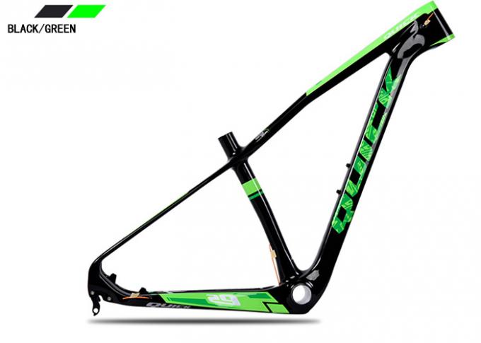 29ER Cornice leggera full carbon MTB V29 di mountain bike 15.5"/17.5/19/21" BB92 Conico, sedili 31,6mm Peso 1270g 3