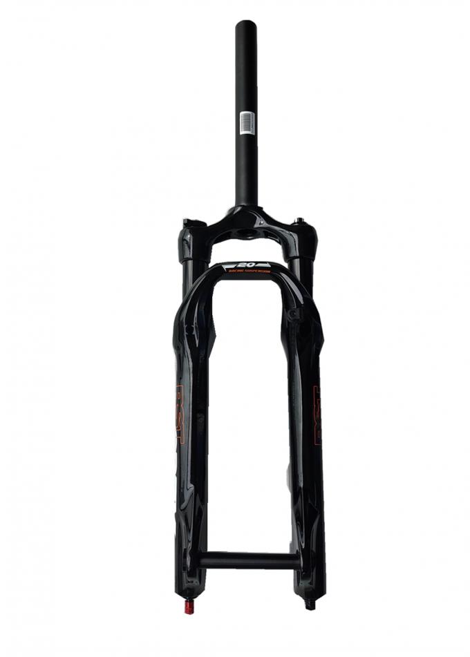 Forchetta leggera 20er sospensione a aria per bambini bicicletta Forchetta anteriore 60/80mm Freno a disco 100x15 5