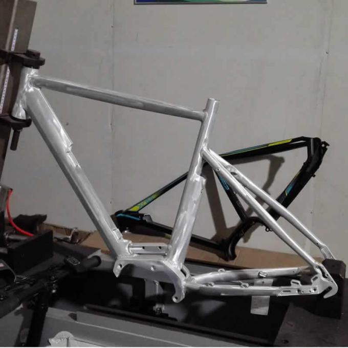 700C Aluminum Gravel ebike frame, kit di bici da strada elettrica Shimano E6000 1