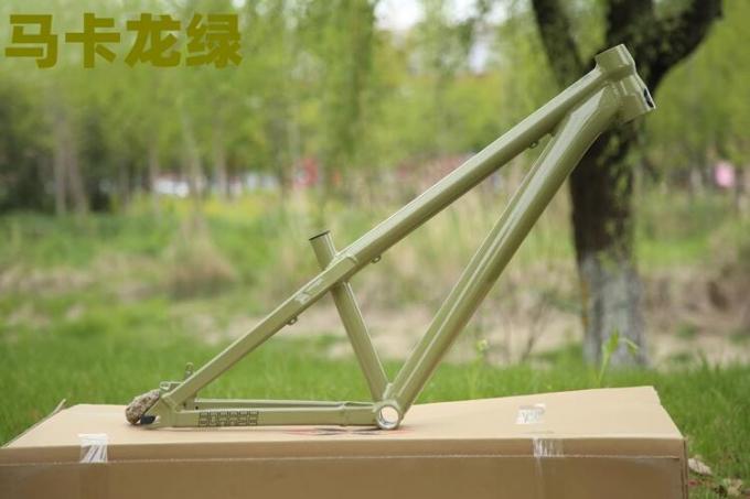Cinese Barato Aluminio Dirt Jumper 4X BMX Bicicletta Cornice Orizzontale Abbandono Bicicletta di montagna Cornice a coda dura 0