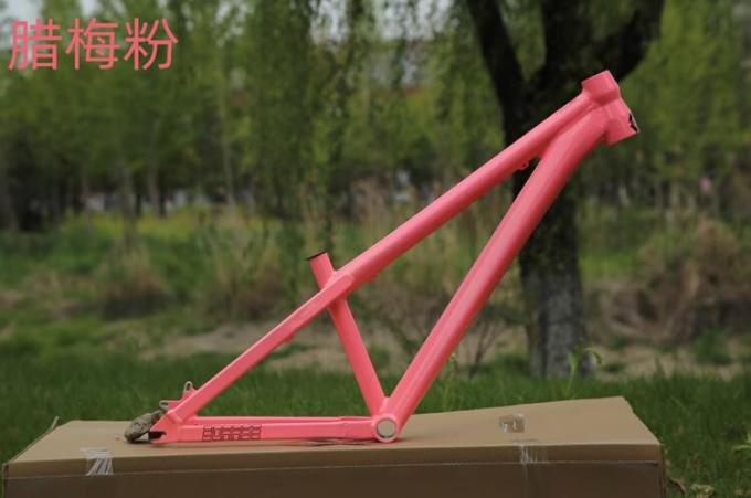 Cinese Barato Aluminio Dirt Jumper 4X BMX Bicicletta Cornice Orizzontale Abbandono Bicicletta di montagna Cornice a coda dura 6