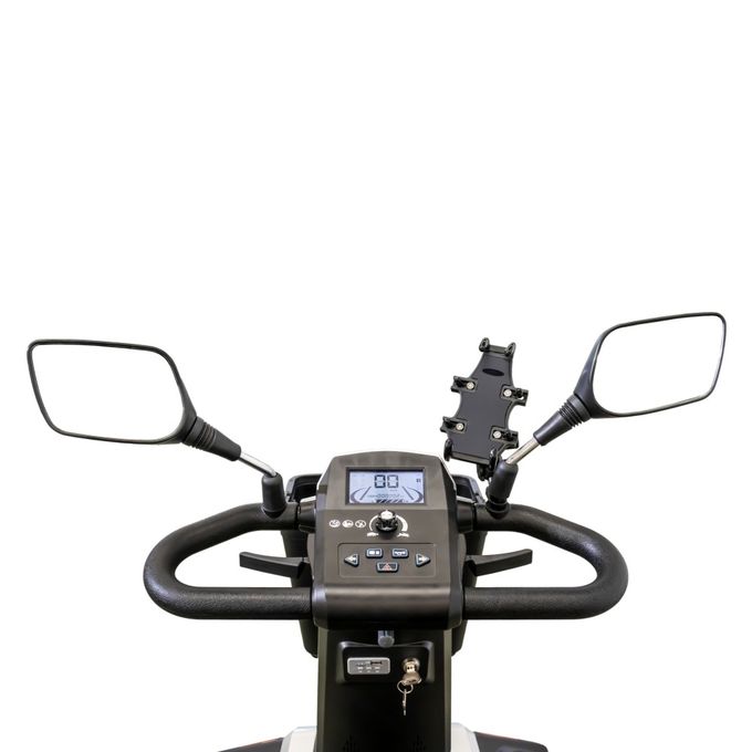 Scooter elettrico a due posti da 950W con freno elettrico magnetico per viaggi all'aperto bianco 5