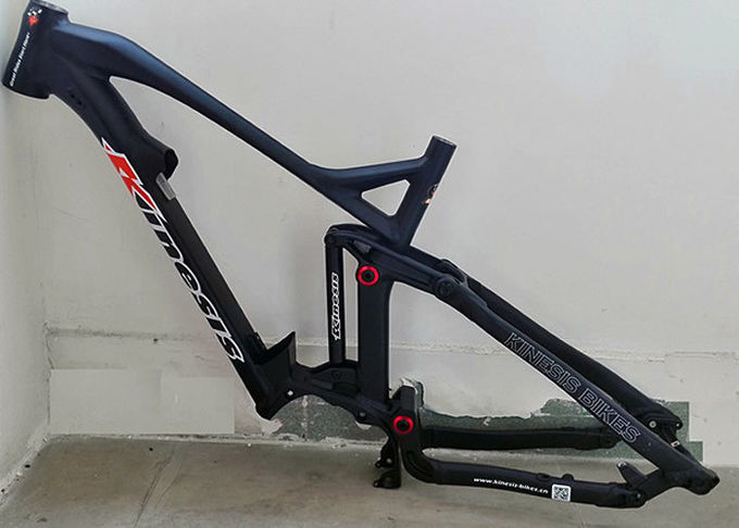 27.5 Plus Boost Full Suspension Electric Mountain Bike Frame si adatta a Bosch CX Mid-Drive 1
